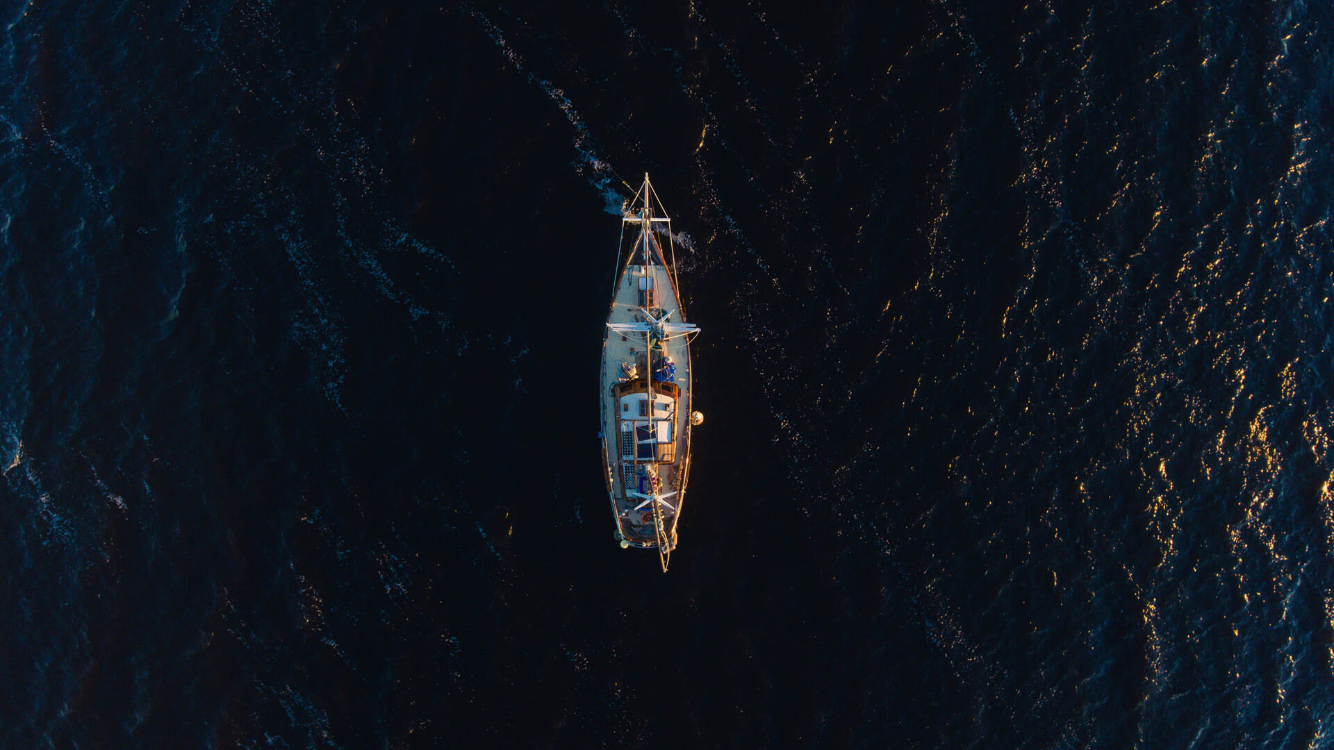boat at sea